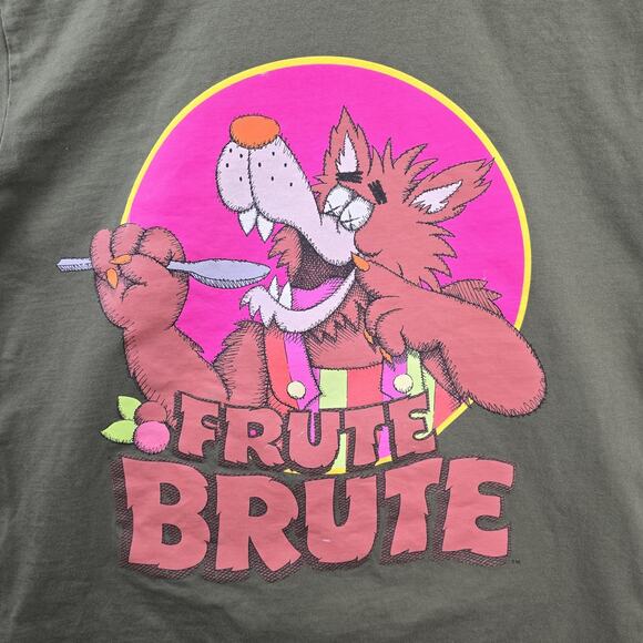 KAWS x Monsters General Mills Frute Brute Shirt Mens Small Green Streetwear - Picture 3 of 8